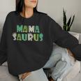 MamasaurusRex Dinosaur Mama Saurus Mom Family Matching Women Sweatshirt Gifts for Her