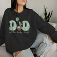 Mom & Dad Of The Lucky Duck 1St Birthday Mommy And Me Duck P Women Sweatshirt Gifts for Her