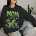 Mom Of The Three Rex Birthday Boy Dinosaur Family Matching Women Sweatshirt Gifts for Her