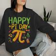 Pi Day Math Teacher March 14Th Happy Pi Day 314 Pi レディーススウェットシャツ 彼女への贈り物