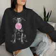 Vintage Dobermann Cheoffia Bolla Cane Papà Mamma Proprietario Women Sweatshirt Regalos para ella