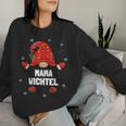 Weihnachten Mama Wichtel Gnom Weihnachtswichtel Sweatshirt Frauen Geschenke für Sie