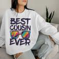 Best Cousin Ever シャツ キッズ 男の子 女の子 いとこ クルー マッチング レディーススウェットシャツ 彼女への贈り物
