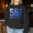 55歳 男性 ギフト 55歳 誕生日プレゼント 女性用 レディーススウェットシャツ 面白い贈り物