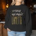 Früher War Mehr Lametta Lustigerpruch Weihnachten Geschenk Frauen Sweatshirt Frauen Lustige Geschenke