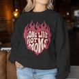 Long Live Hot Moms Retro Mom Humor Quote Women Sweatshirt Personalized Gifts