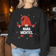 Weihnachten Mama Wichtel Gnom Weihnachtswichtel Sweatshirt Frauen Lustige Geschenke