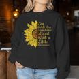 獅子座 ひまわり 花 恋人 7月8月誕生日 レディーススウェットシャツ 面白い贈り物