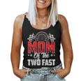 2 Year Old Racing Car Two Fast Birthday 2Nd Family Mom Women Tank Top