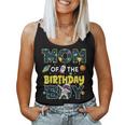Mom Of The Birthday Boy Astronaut Family Space Planets Women Tank Top