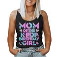 Mom Of The K-Pop Birthday Girl Matching Family Mommy Mother Women Tank Top
