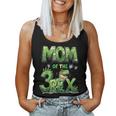 Mom Of The Three Rex Birthday Boy Dinosaur Family Matching Women Tank Top