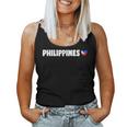 Philippines Flag Heart Pride Philippines Kid レディースタンクトップ