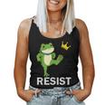 Portland Frog Protest For And No Kings Women Tank Top