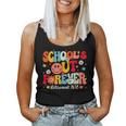 Retro School's Out Forever Retirement 2026 Retired Teacher Women Tank Top