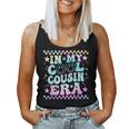 Tie Dye Groovy In My Cool Cousin Era Family Women Tank Top Tie Dye Groovy In My Cool Cousin Era Family Women Tank Top