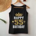55歳の男性と女性のためのhappy 5Th Birthdayアイデア レディースタンクトップ 面白い贈り物