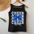 Cheer Mom Blue Bow Cheerleader Competition Game Day Women Tank Top Personalized Gifts