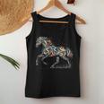 Horse Lover Majestic Horse 馬のグラフィック デザイン 長袖tシャツ レディースタンクトップ 面白い贈り物