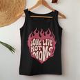 Long Live Hot Moms Retro Mom Humor Quote Women Tank Top Personalized Gifts