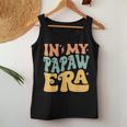 In My Papaw Era Groovy Grandpa Father's Day Women Tank Top Personalized Gifts