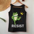 Portland Frog Protest For And No Kings Women Tank Top Unique Gifts