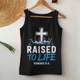 Raised To Life Water Baptism Bible Verse Christian Baptized Women Tank Top Unique Gifts