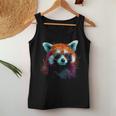Red Panda サングラスアートワーク レディースタンクトップ 面白い贈り物