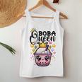 Boba Queen For N Girls Boba Bubble Tea Kawaii Japanese Women Tank Top Personalized Gifts