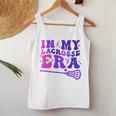 In My Lacrosse Era Retro Groovy Sports And Girls Women Tank Top Personalized Gifts