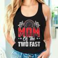2 Year Old Racing Car Two Fast Birthday 2Nd Family Mom Women Tank Top Gifts for Her