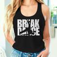 Break Dance ヒップホップ レトロ 風車 ギフト キッズ Bboy Bgirl レディースタンクトップ 彼女への贈り物