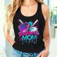 Cool Baseball Mom Neon Drip Sports Fan Women Tank Top Gifts for Her