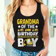 Grandma Of Birthday Boy Construction Theme Party Matching Women Tank Top Gifts for Her