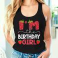 I'm The Berry First Birthday Girl Strawberry Women Tank Top Gifts for Her