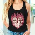 Long Live Hot Moms Retro Mom Humor Quote Women Tank Top Gifts for Her