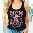 Mom Of The Birthday Girl Pink Cowgirl Western Rodeo Women Tank Top Gifts for Her