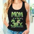 Mom Of The Three Rex Birthday Boy Dinosaur Family Matching Women Tank Top Gifts for Her