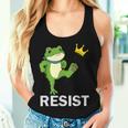 Portland Frog Protest For And No Kings Women Tank Top Gifts for Her