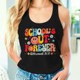 Retro School's Out Forever Retirement 2026 Retired Teacher Women Tank Top Gifts for Her