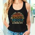 Vintage 1988 37 Years Old 37Th Birthday Women Tank Top Gifts for Her