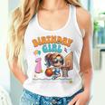 1歳の誕生日 バスケットボール 1歳 女の子 バスケットボール フープ ダンキング レディースタンクトップ 彼女への贈り物