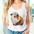 モルモットの花、モルモットの花 レディースタンクトップ 彼女への贈り物