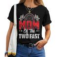2 Year Old Racing Car Two Fast Birthday 2Nd Family Mom Women T-shirt