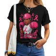 African American In October We Wear Pink Breast Cancer Women T-shirt