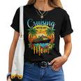 Cruising With My Mom Daughter Son Cruise Vacation Matching Women T-shirt