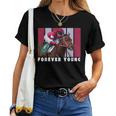 Forever Young Horse、競馬、デルマール、サンタアニタ レディースTシャツ