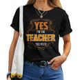 Retro Profession I'm The Teacher レディースTシャツ