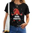 Weihnachten Mama Wichtel Gnom Weihnachtswichtel T-shirt Frauen