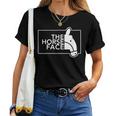 ザ・ホース・フェイス The Horse Face 午年 馬【十二支 干支】2026年 ブランド パロディ レディースTシャツ